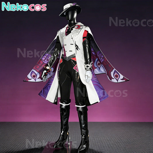 【Nekocos】Game Honkai: Star Rail Cosplay Ashveil Ashen Detective Agency Cosplay Costume Premium Edition | Custom-Tailor