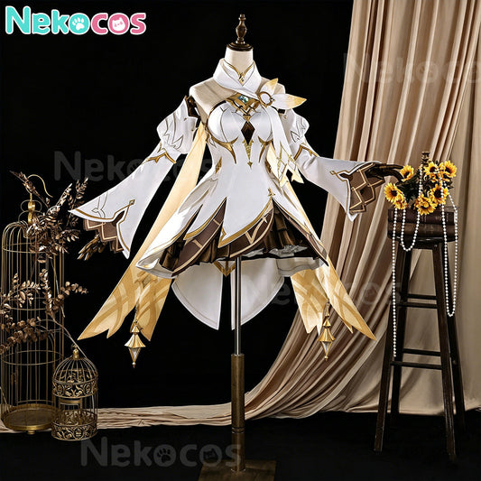 【Nekocos】Game Genshin Impact Cosplay Lumine As Heaven and Earth Are Made Anew Cosplay Costume | In Stock