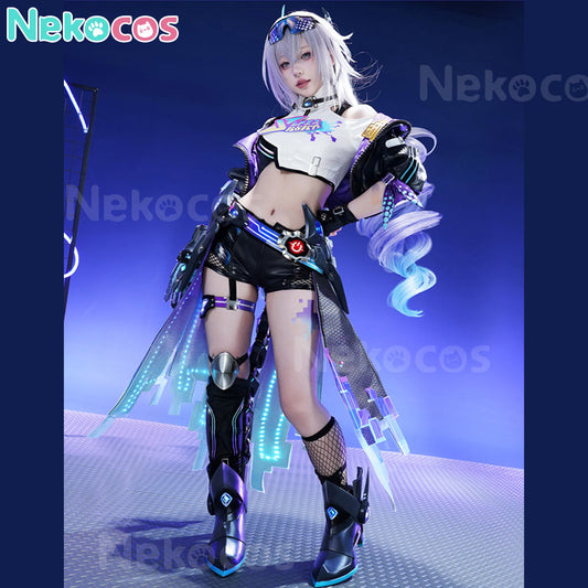 【Nekocos】Game Honkai: Star Rail Cosplay Silver Wolf LV.999 Cosplay Costume Premium Edition | Custom-Tailor