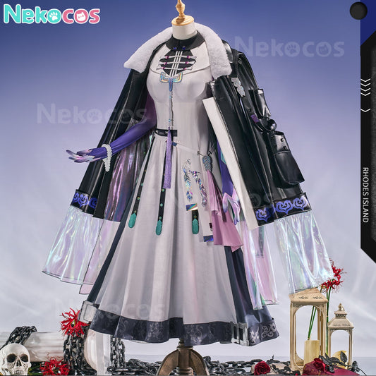 【Nekocos】Game Arknights Cosplay Jun Cosplay Costume Premium Edition | Custom-Tailor