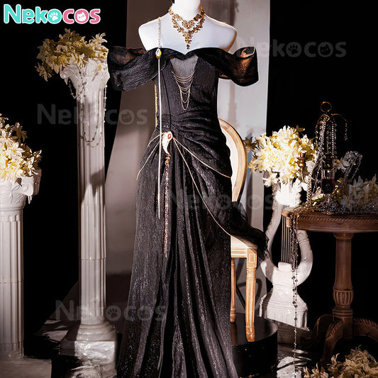 【Nekocos】Game Path to Nowhere Cosplay City Never Sleeps Shalom Cosplay Costume | In Stock