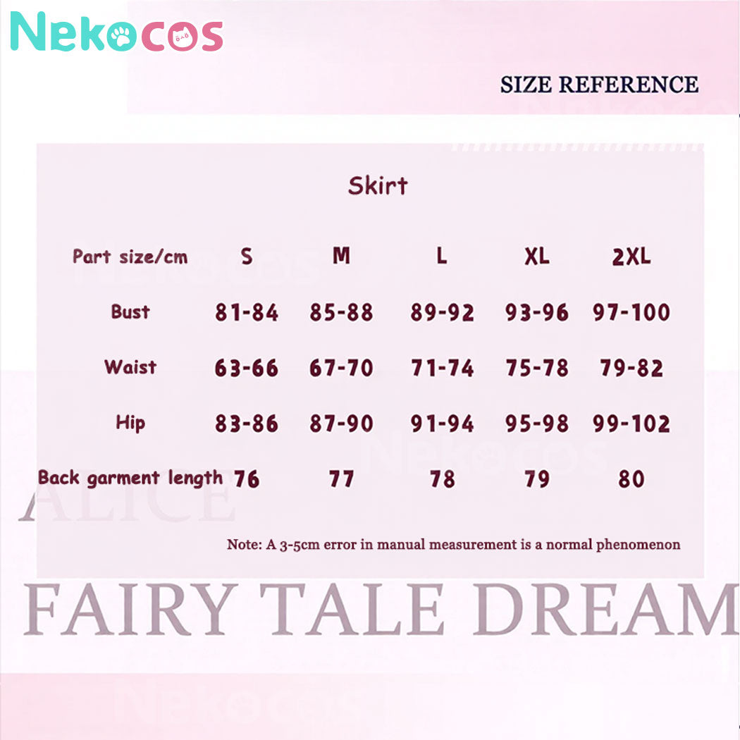 【Nekocos】Game Goddess of Victory: NIKKE Cosplay Fairy Tale Dream Alice Cosplay Costume | Custom-Tailor