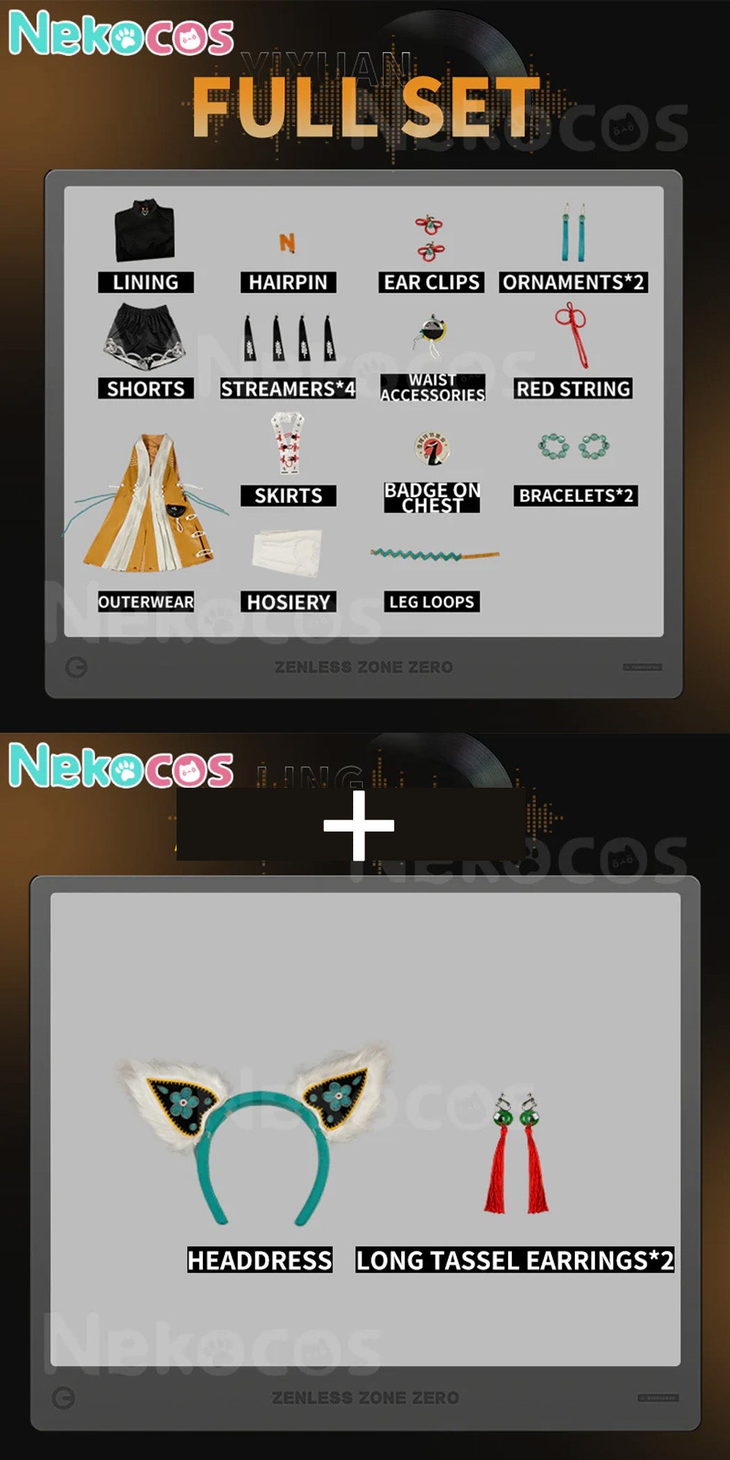 【Nekocos】Game Zenless Zone Zero Cosplay Belle Cosplay Costume Premium Edition | Custom-Tailor