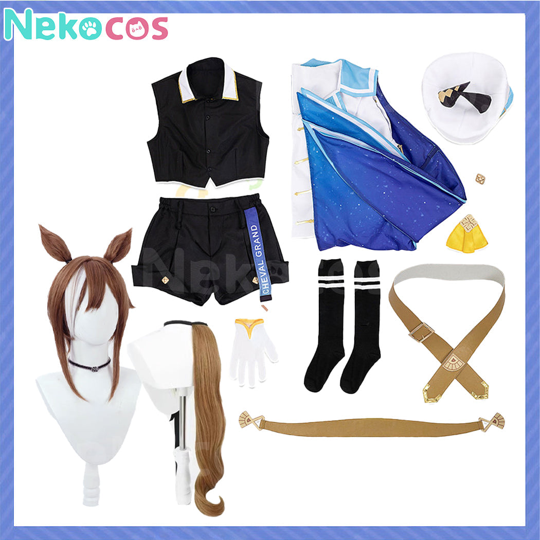 【Nekocos】Game Uma Musume Pretty Derby Cosplay Cheval Grand Cosplay Costume | Custom-Tailor