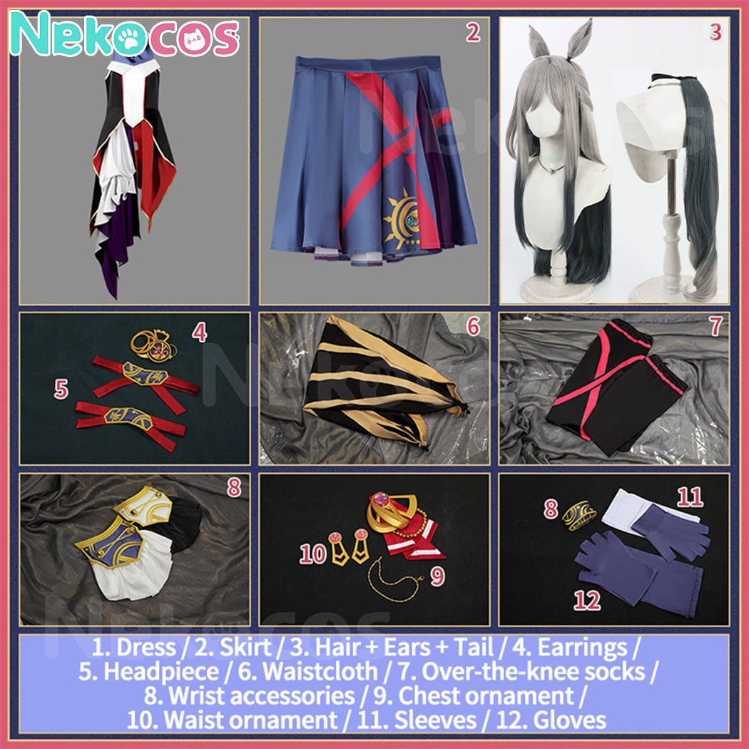 【Nekocos】Game Uma Musume Pretty Derby Cosplay Chrono Genesis Cosplay Costume | Custom-Tailor