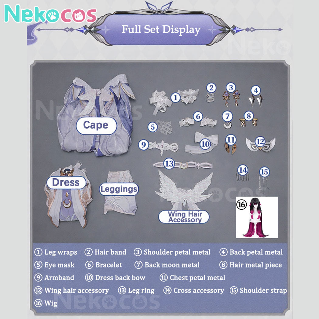 Genshin Impact Columbina Cosplay Costume - Premium EditionCostume,Game,Genshin Impact