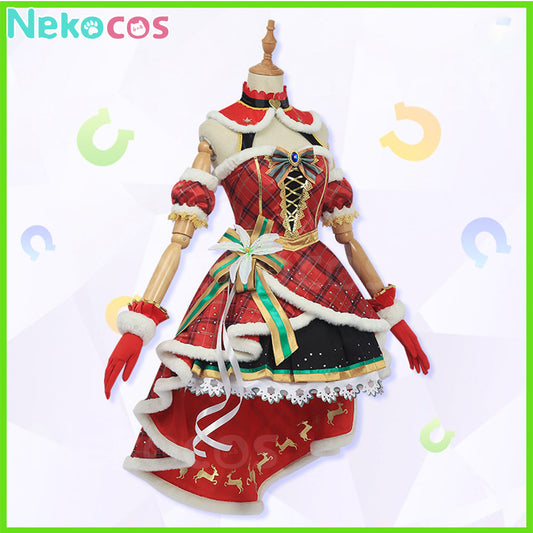 【Nekocos】Game Uma Musume Pretty Derby Cosplay Daiwa Scarlet Christmas Cosplay Costume | Custom-Tailor