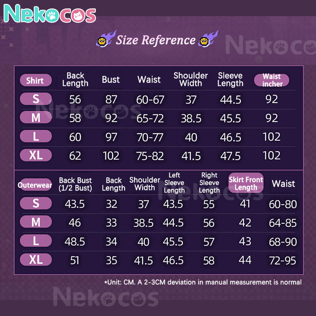 【Nekocos】Game Honkai:Star Rail Cosplay Evanescia Cosplay Costume Premium Edition | Custom-Tailor