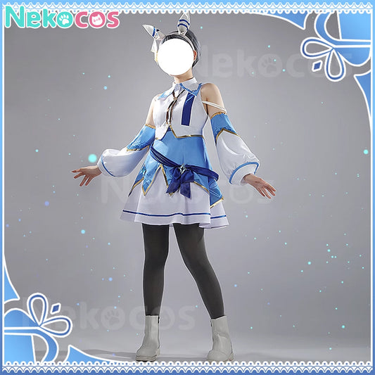 【Nekocos】Game Uma Musume Pretty Derby Cosplay Hishi Miracle Cosplay Costume | Custom-Tailor