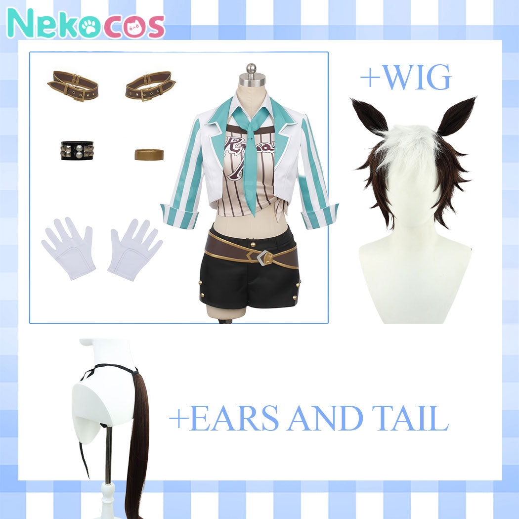 【Nekocos】Game Uma Musume Pretty Derby Cosplay Mejiro Ryan Cosplay Costume | Custom-Tailor