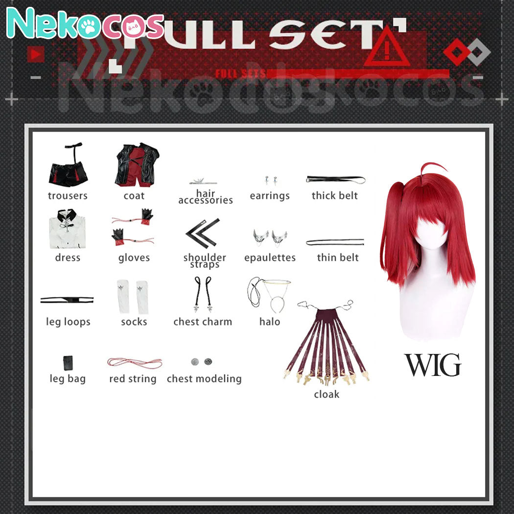 【Nekocos】Game Arknights Cosplay Exusiai Cosplay Costume Premium Edition | Custom-TailorArknights,Costume,Game