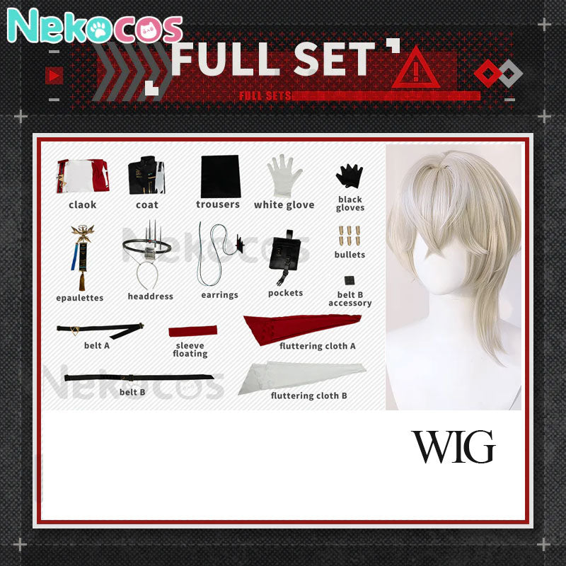 【Nekocos】Game Arknights Cosplay Executor the Ex Foedere Cosplay Costume Premium Edition | Custom-TailorArknights,Costume,Game