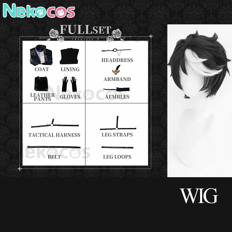 【Nekocos】Game Identity V Cosplay Seer (Eli Clark) skin Noir Cosplay Costume Premium Edition | Custom-TailorCostume,Game,Identity Ⅴ
