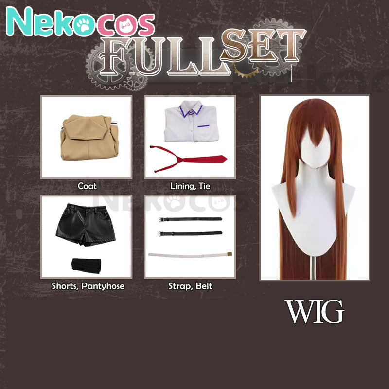 【Nekocos】Anime Steins;Gate Cosplay Kurisu Makise Cosplay Costume Premium Edition | Custom-TailorAnime,Costume,one,Steins;Gate