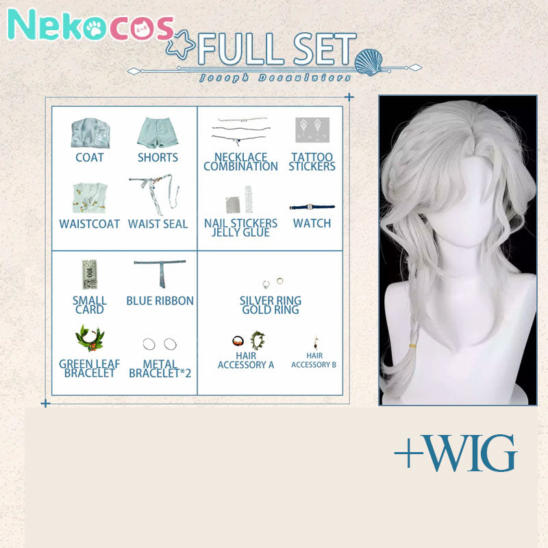 【Nekocos】Game Identity Ⅴ Cosplay Joseph Desaulniers Cosplay Costume Premium Edition | Custom-Tailor