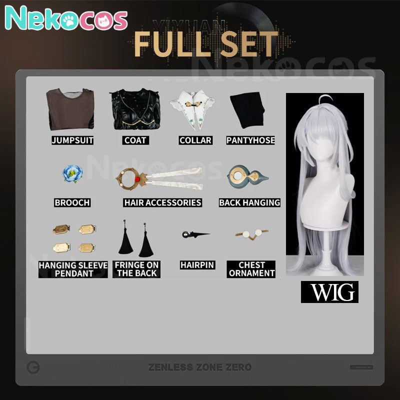 【Nekocos】Game Zenless Zone Zero Cosplay Yixuan Trails of Ink Cosplay Costume Premium Edition | Custom-TailorCostume,Game,Zenless Zone Zero