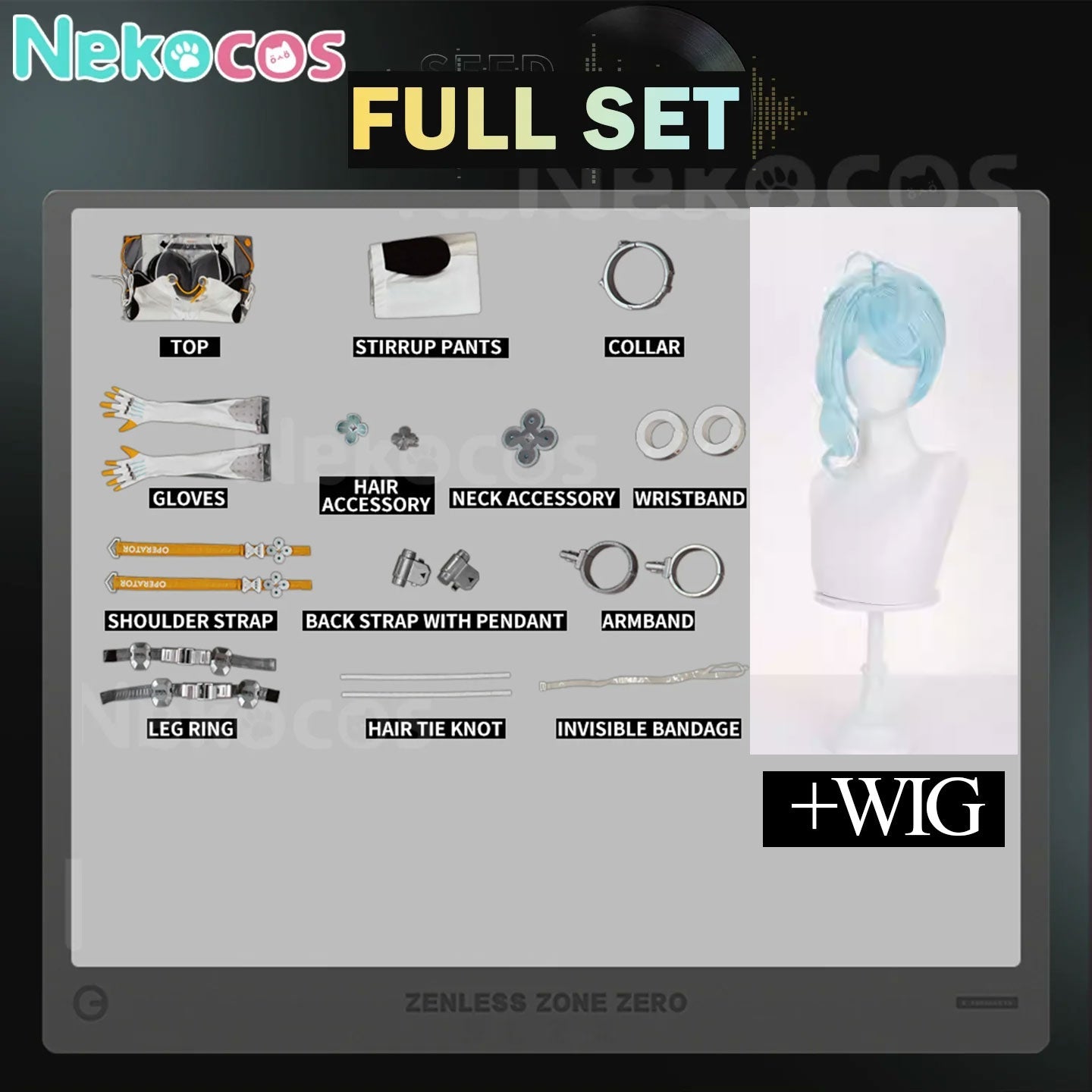 Zenless Zone Zero Seed Cosplay Costume - Premium EditionCostume,Game,Zenless Zone Zero