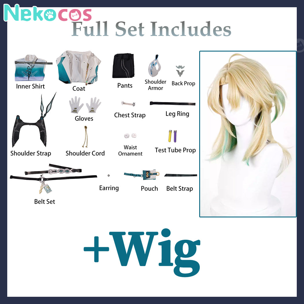 【Nekocos】Game Wuthering Waves Cosplay LUUK HERSSEN Cosplay Costume Premium Edition | Custom-Tailor