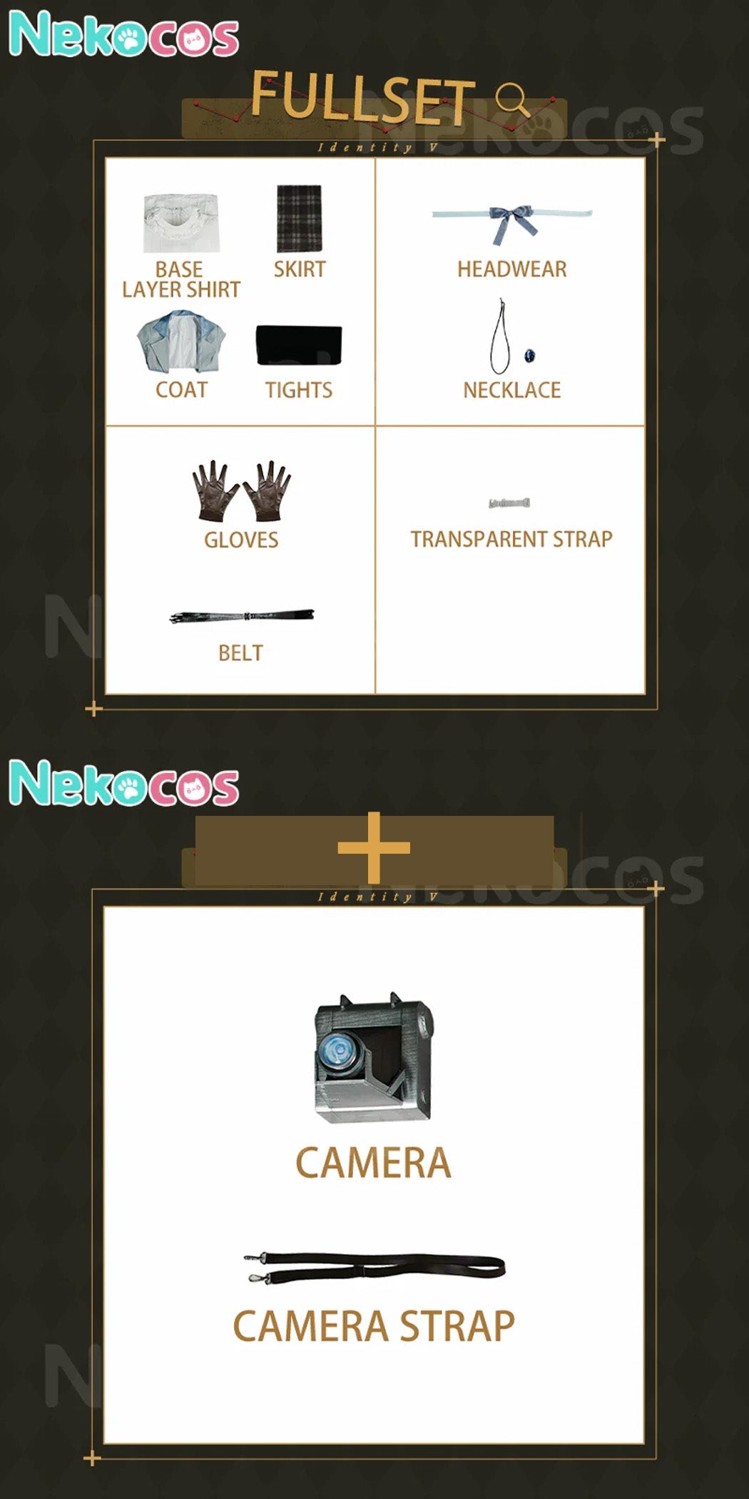 Identity V Journalist Reporter Cosplay Costume - Premium EditionCostume,Game,Identity Ⅴ