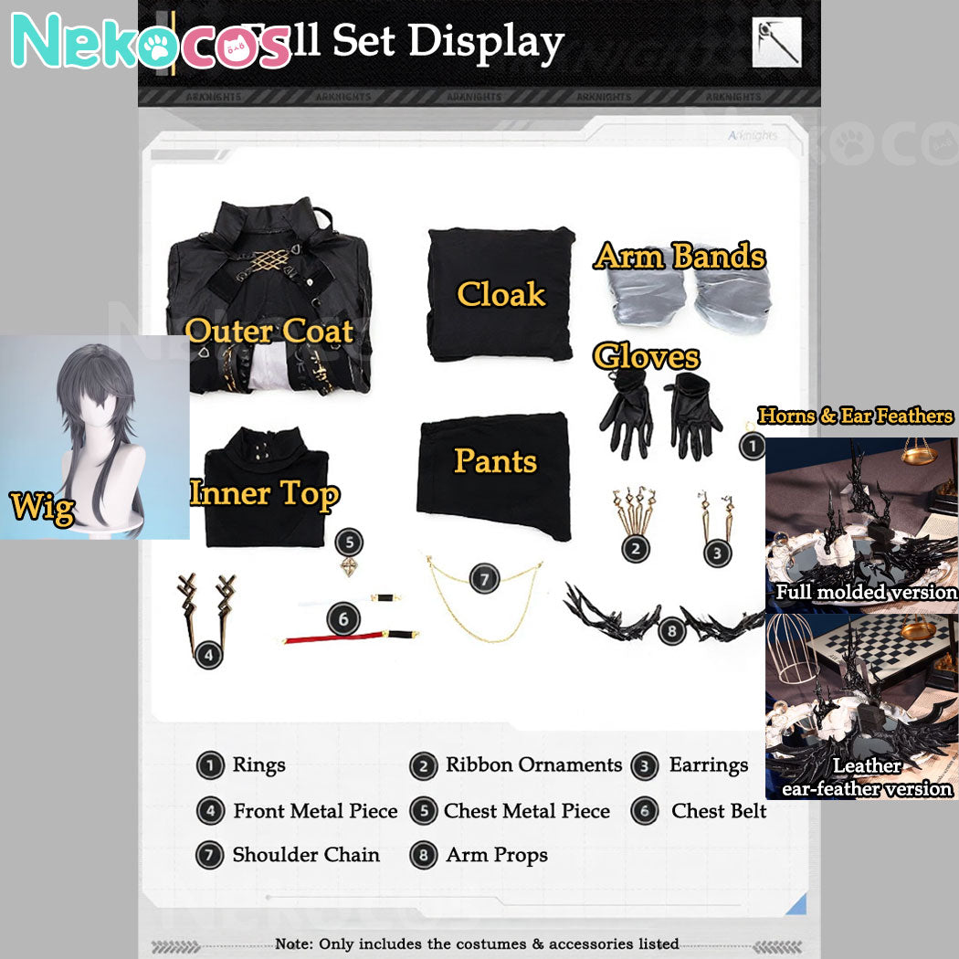 Arknights Logos Cosplay Costume - Premium Edition In StockArknights,Costume,Game