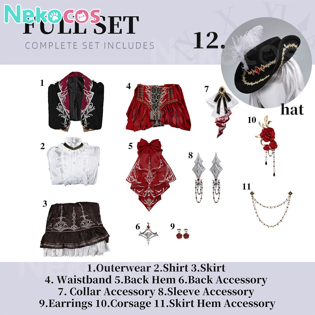 Deepspace Sylus Cosplay Costume - Premium Edition | NekocosCostume,Game,Love and Deepspace