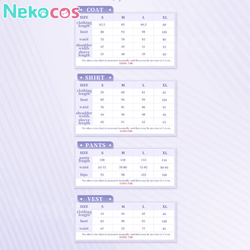 【Nekocos】Game Tears of Themis Cosplay Luke Pearce Cosplay Costume Premium Edition | Custom-TailorCostume,Game,Tears of Themis
