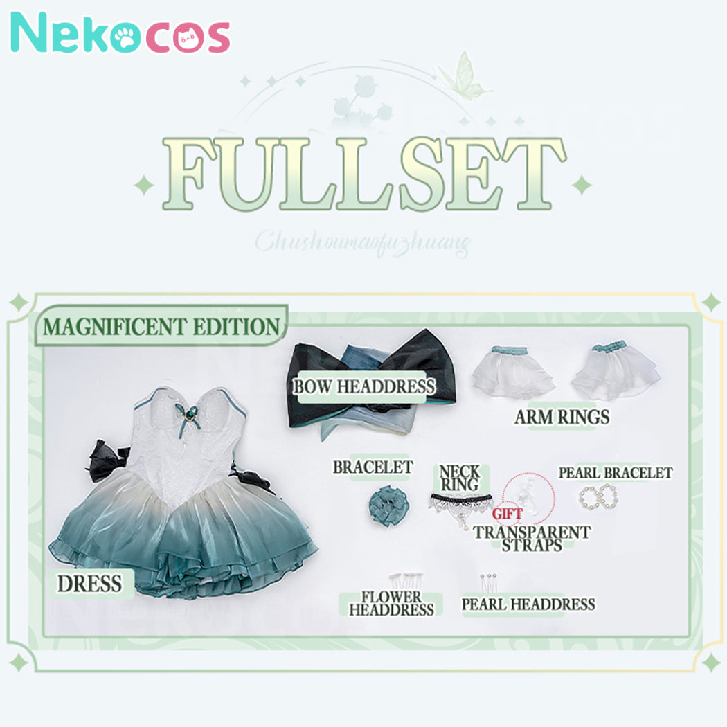 【Nekocos】Game Genshin Impact Cosplay Lynette Lily of the Valley Waltz Cosplay Costume Premium Edition | In StockCostume,Game,Genshin Impact
