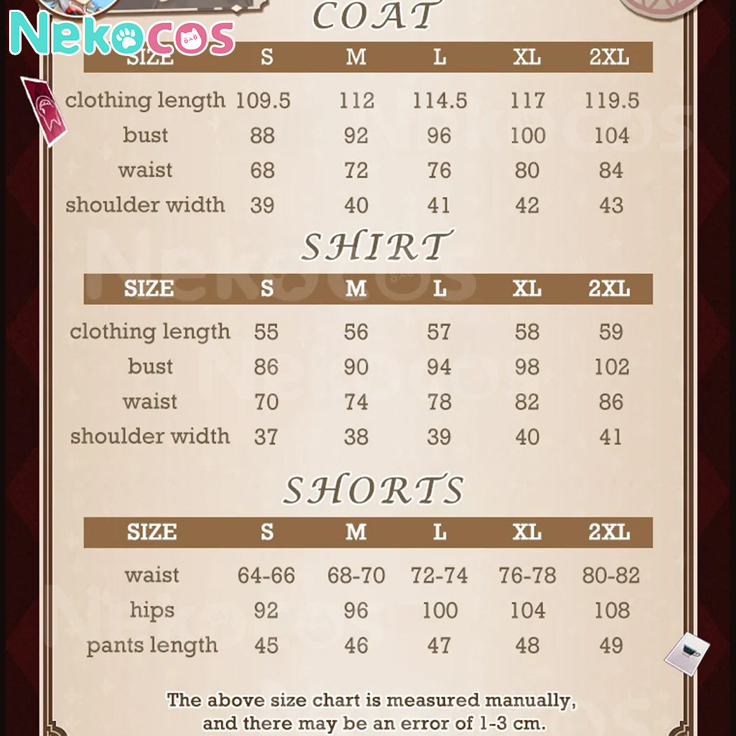 【Nekocos】Game Genshin Impact Cosplay Lynette x KFC Cosplay Costume Premium Edition | Custom-Tailor