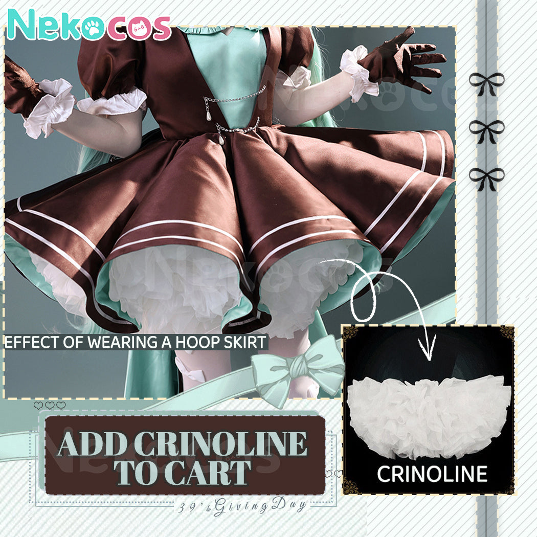 【Nekocos】Vocaloid Cosplay Hatsune Rabbit Dress Cosplay Costume | Custom-Tailor
