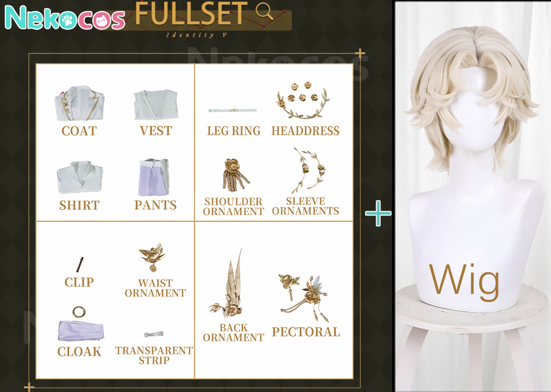 Identity V Naib Subedar Cosplay Costume - Premium Custom-TailorCostume,Game,Identity Ⅴ
