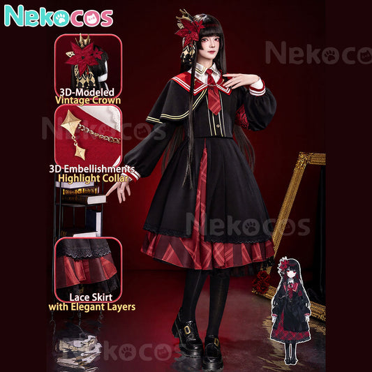 【Nekocos】Game Magical Girl Cosplay Nikaidou Hiro Cosplay Costume | In Stock