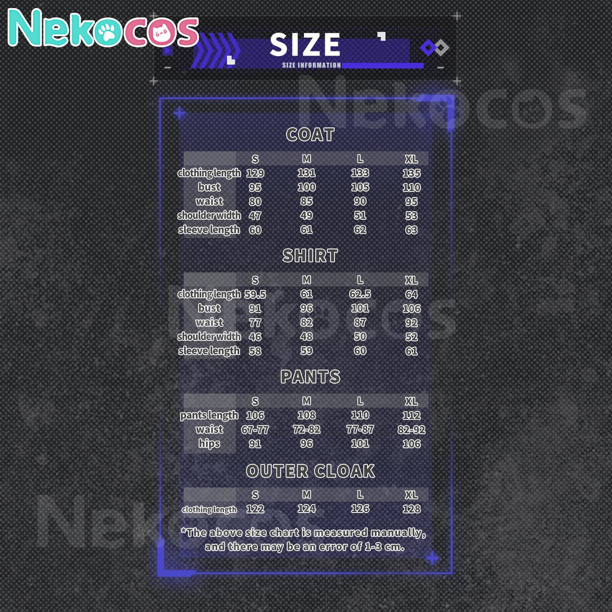 【Nekocos】Game Arknights Cosplay Executor the Ex Foedere Cosplay Costume Premium Edition | Custom-Tailor