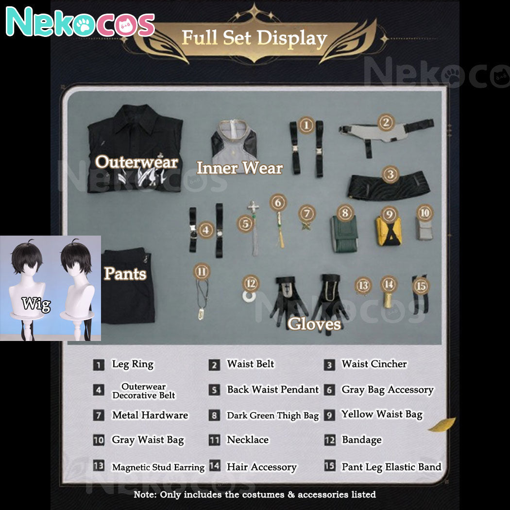 Wuthering Waves Rover Cosplay Costume - Premium Tailoring | NekocosCostume,Game,Wuthering Waves