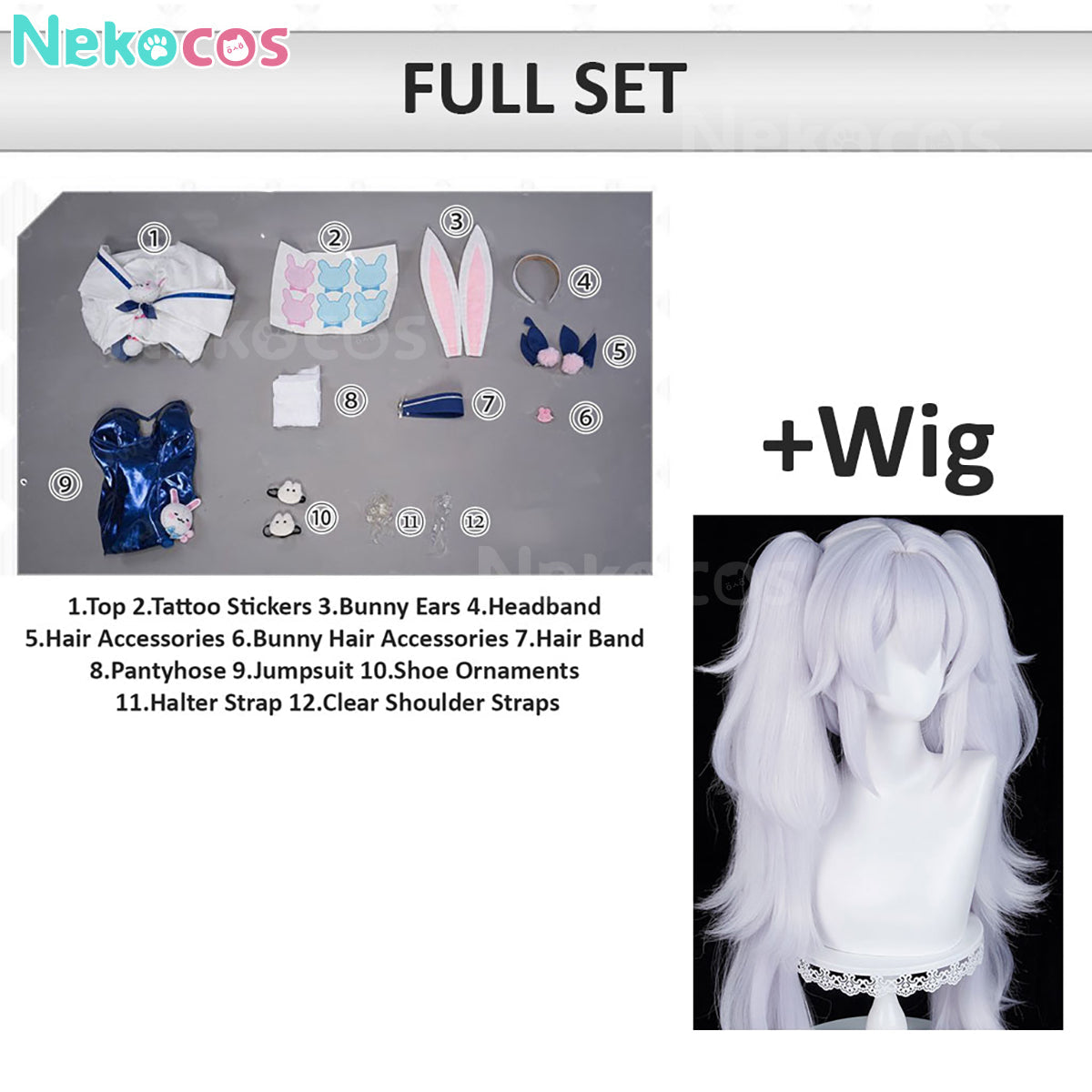 Laffey Bunny Cosplay Costume – Authentic Azur Lane OutfitAzur Lane,Costume,Game