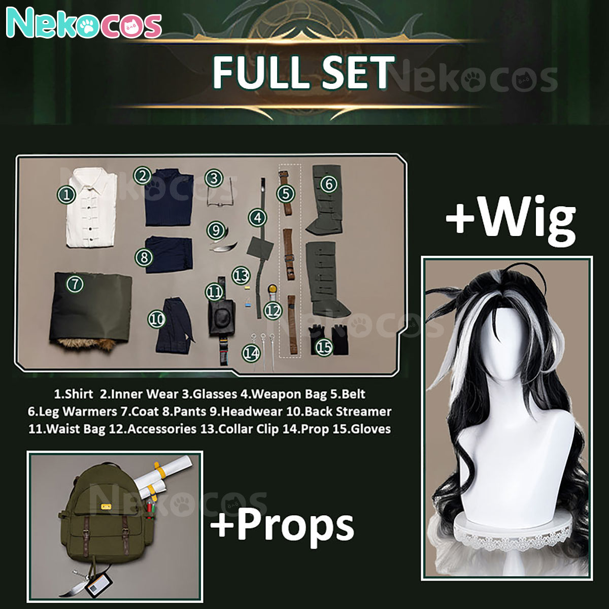 【Nekocos】Game Arknights Cosplay Snegurochka Cosplay Costume Premium Edition | In Stock