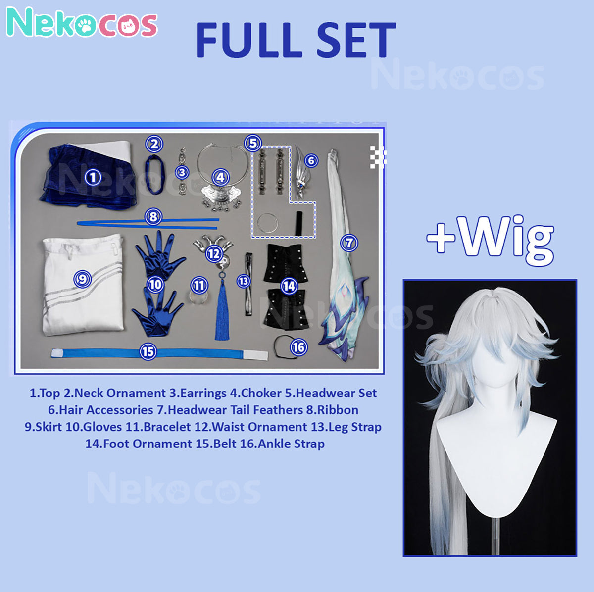 Honkai Star Rail Yao Guang Cosplay Costume - In Stock NowCostume,Game,Honkai: Star Rail