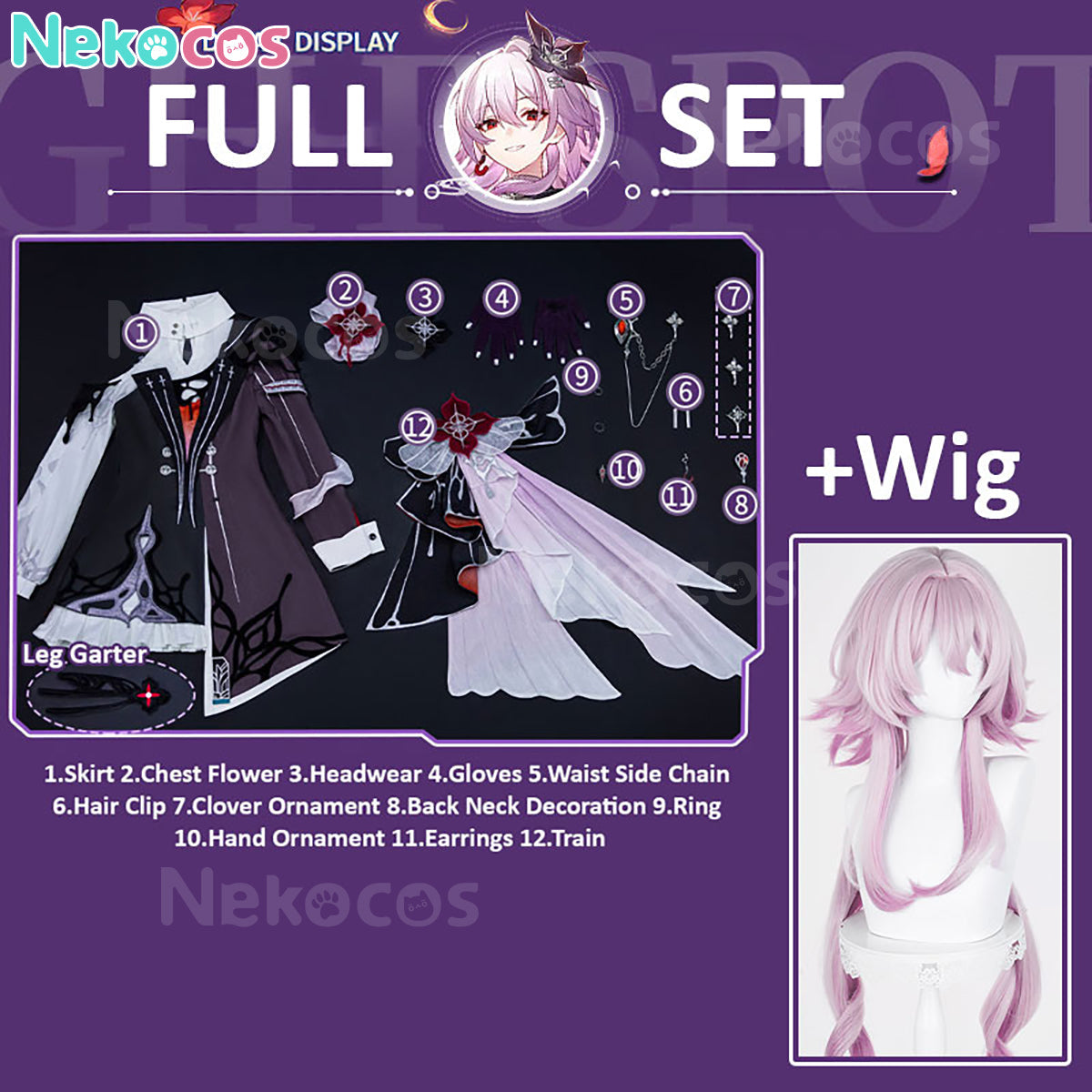 Honkai Star Rail Evernight Cosplay Costume | In Stock NowCostume,Game,Honkai: Star Rail