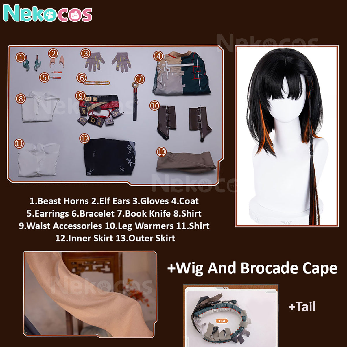 Arknights Jie Cosplay Costume - Premium Edition AvailableArknights,Costume,Game