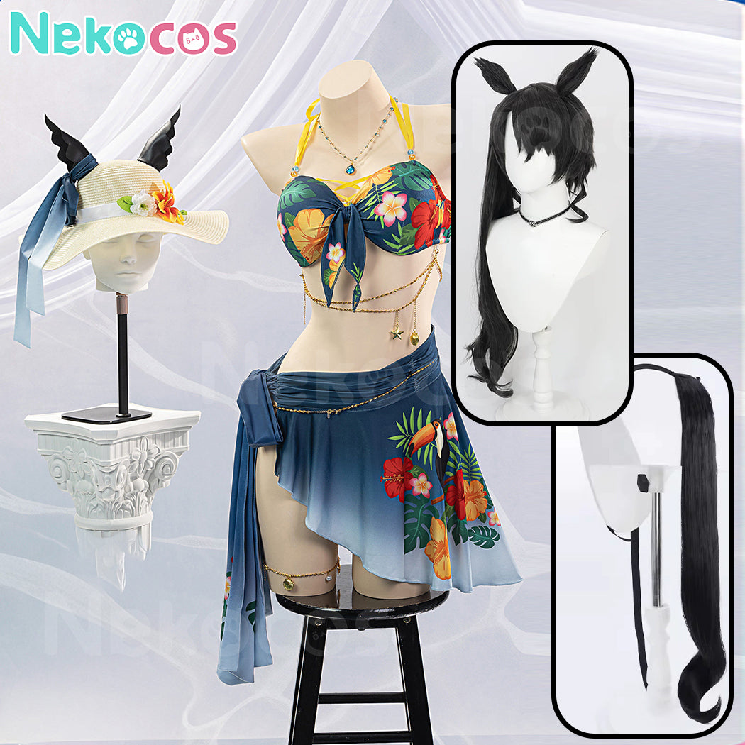【Nekocos】Game Uma Musume Pretty Derby Cosplay Satono Crown Cosplay Costume | In Stock