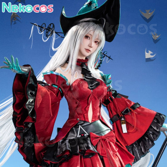 【Nekocos】Game Arknights Cosplay Skadi the Corrupting Heart Cosplay Costume Premium Edition | In Stock