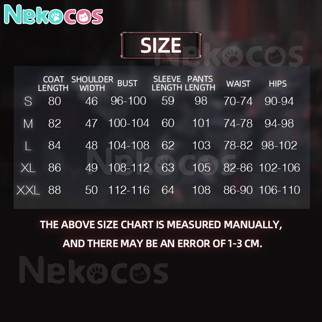 【Nekocos】Game Love and Deepspace Cosplay Sylus Crimson Veil Cosplay Costume | In StockCostume,Game,Love and Deepspace