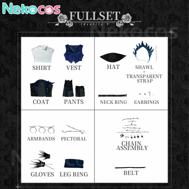 【Nekocos】Game Identity V Cosplay Hullabaloo Cosplay Costume Premium Edition | Custom-Tailor