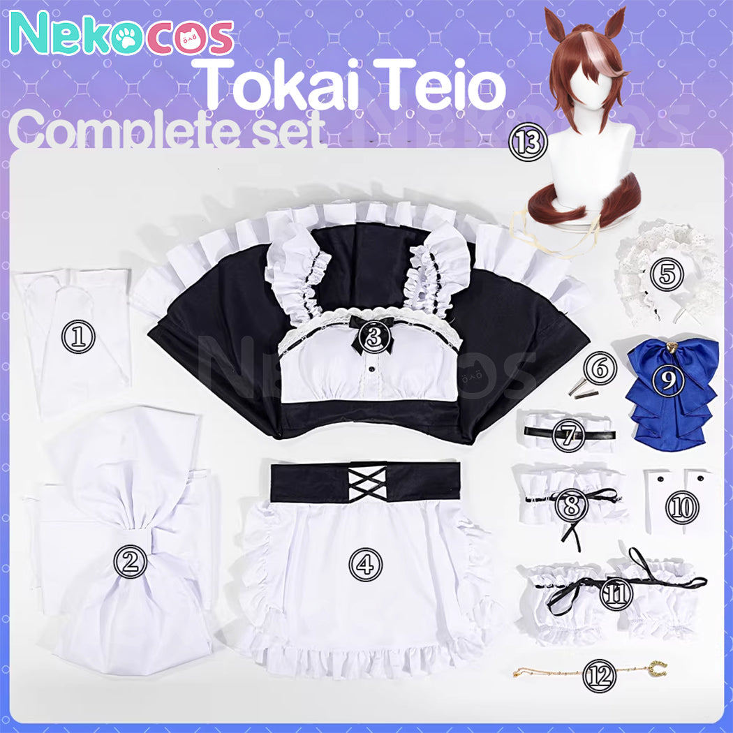 【Nekocos】Game Uma Musume Pretty Derby Cosplay Tokai Teio Cosplay Costume | Custom-Tailor