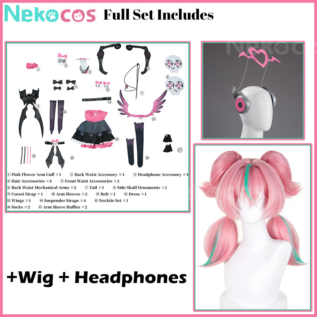 Aria Discordant Note Cosplay Costume - Premium Custom EditionCostume,Game,Zenless Zone Zero