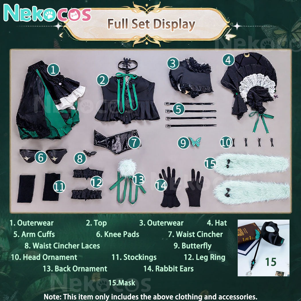 Arknights Wakaba Mutsumi Cosplay Costume - Premium EditionArknights,Costume,Game