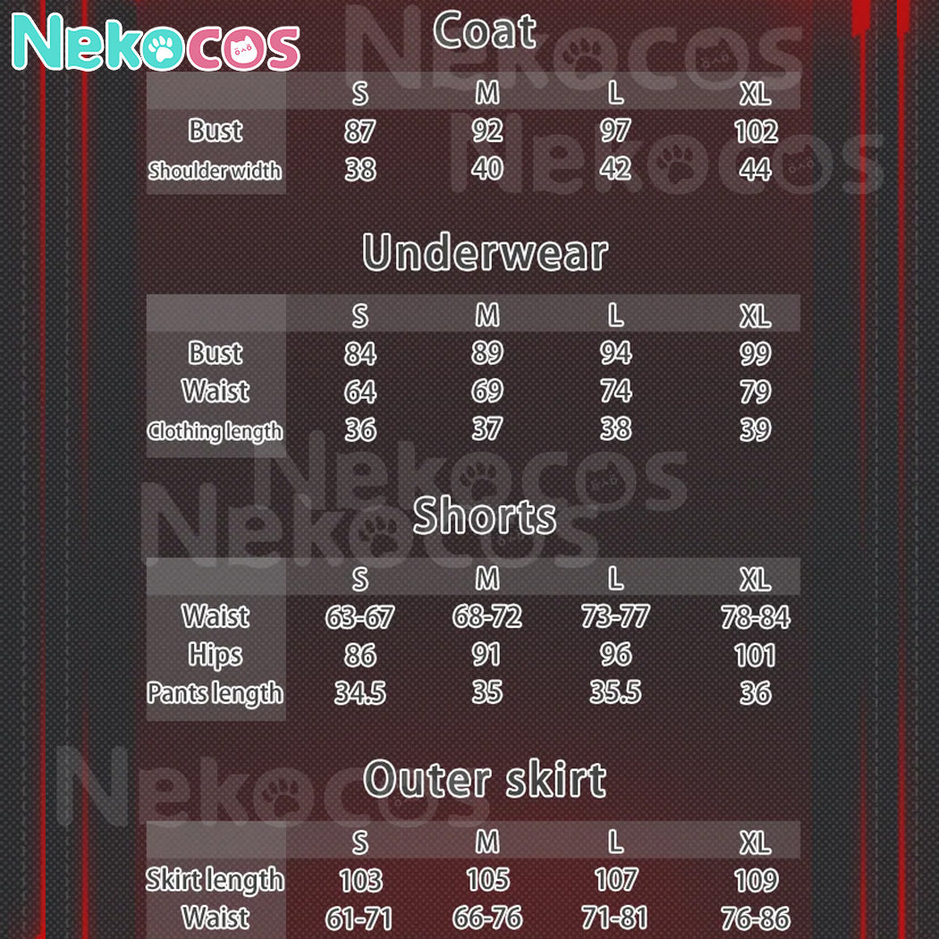 【Nekocos】Game Arknights Cosplay Wiš'adel Cosplay Costume Premium Edition | Custom-Tailor