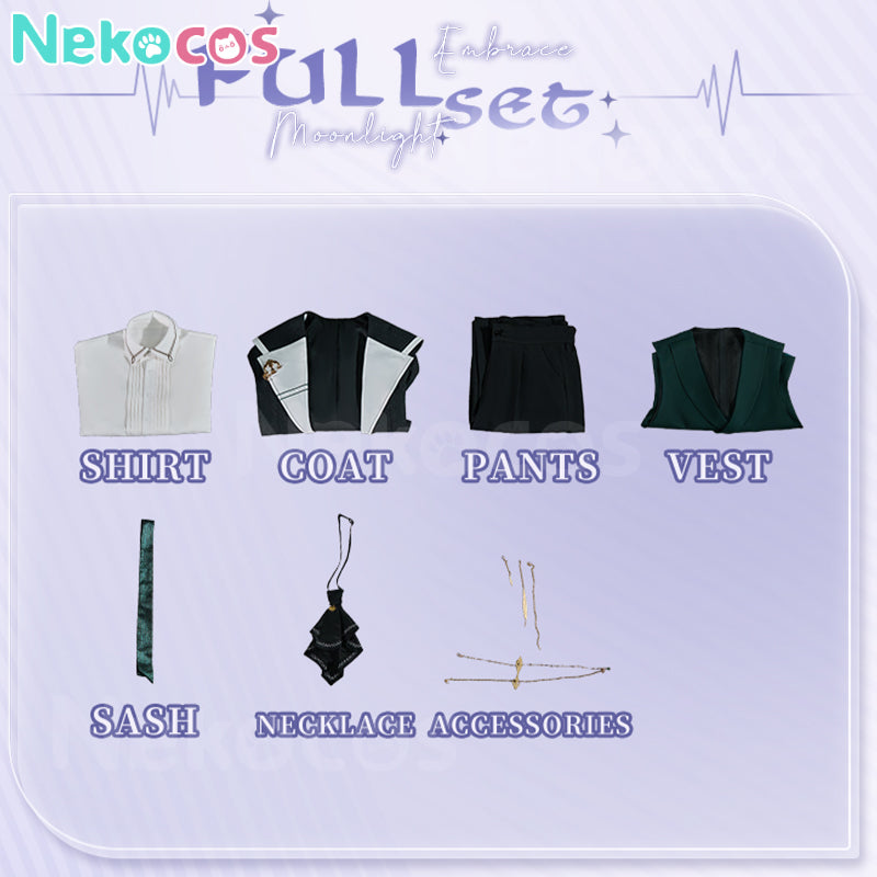 【Nekocos】Game Tears of Themis Cosplay Zuo Ran Cosplay Costume Premium Edition | Custom-Tailor