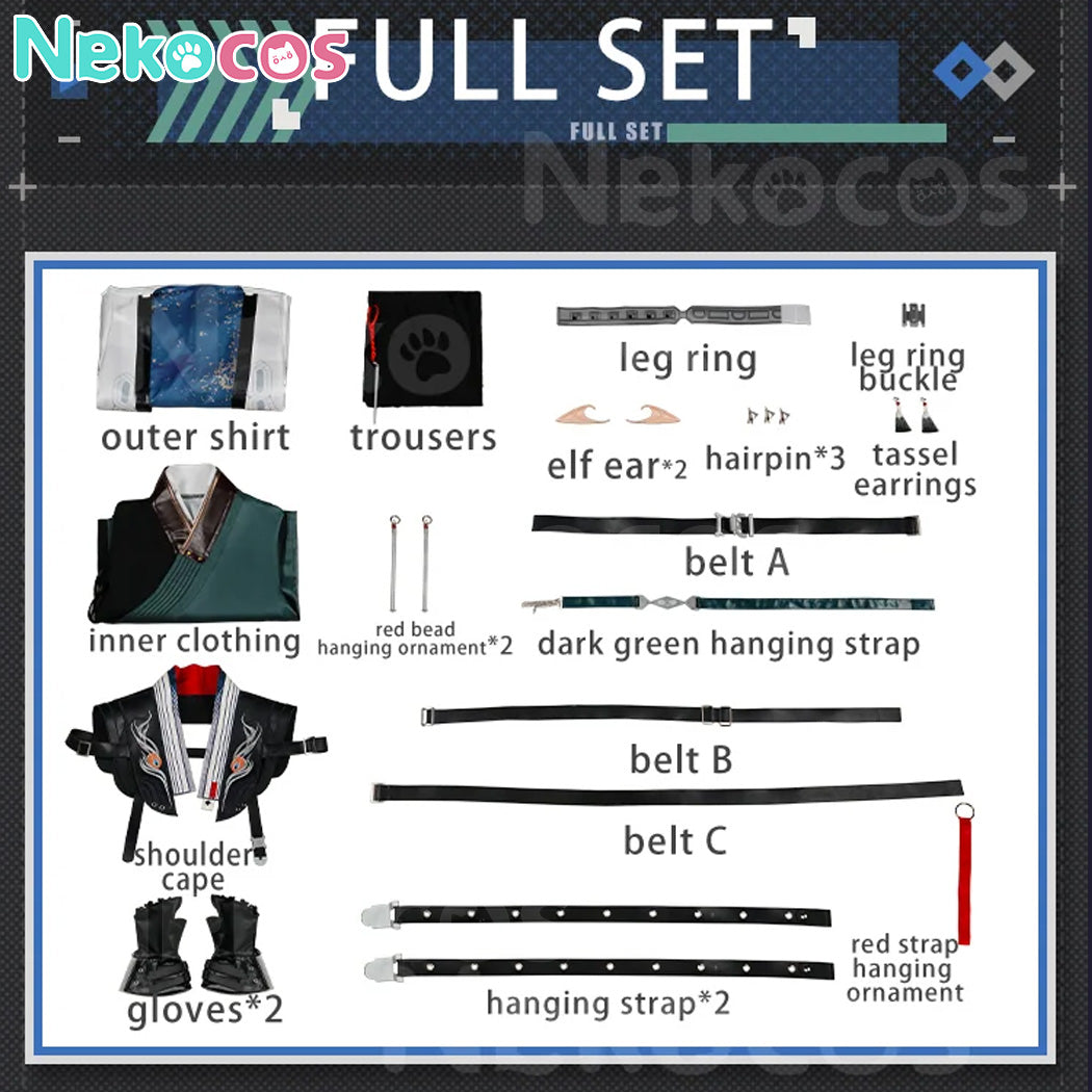 【Nekocos】Game Arknights Cosplay Youthful Journey Zuo Le Cosplay Costume Premium Edition | Custom-Tailor