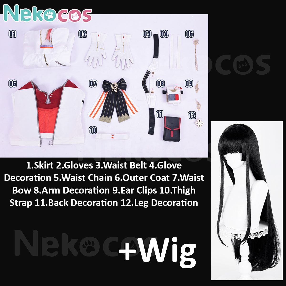 Custom-Tailored Wuthering Waves Cosplay Costume - NekocosCostume,Game,Wuthering Waves