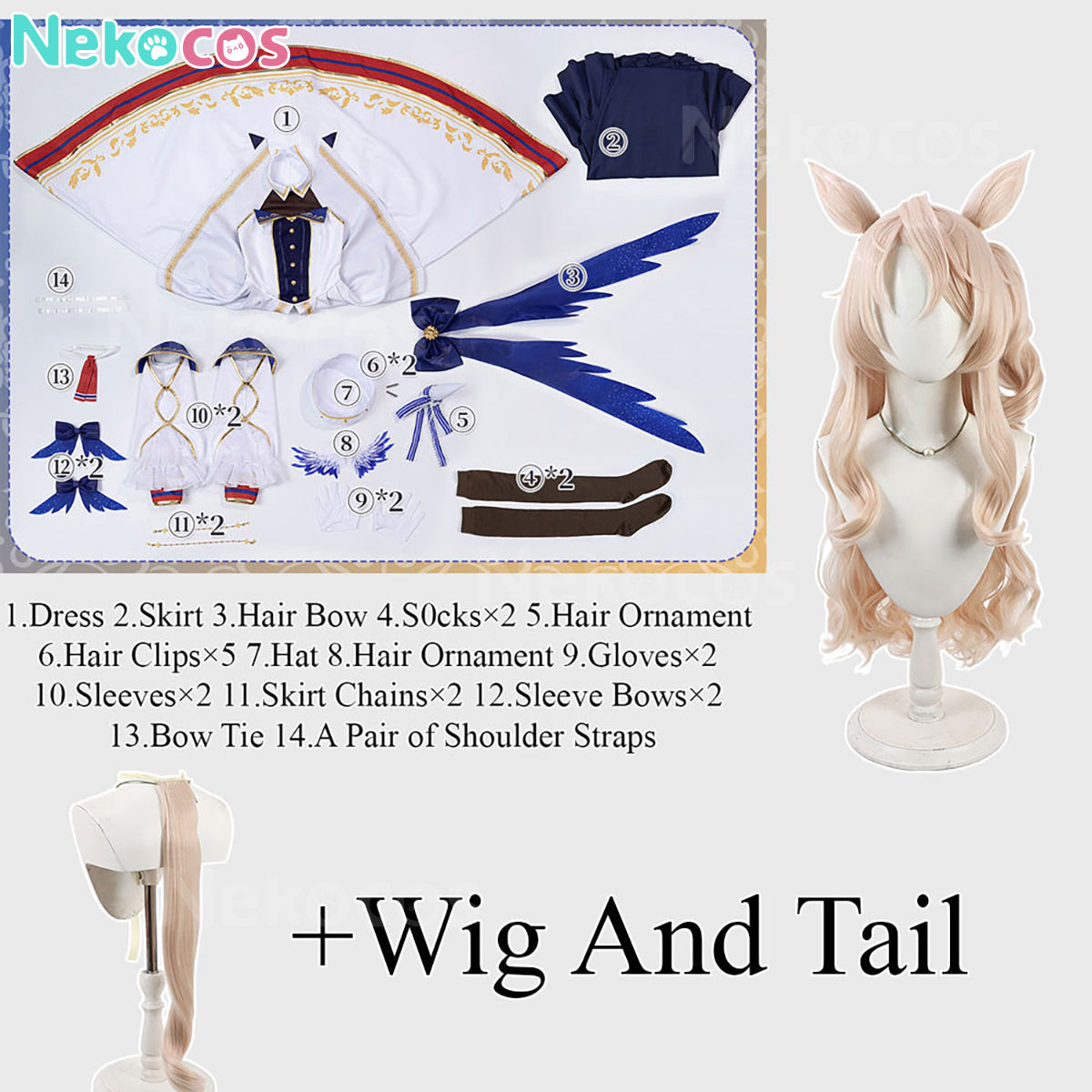【Nekocos】Game Cosplay Victoire Pisa Cosplay Costume | Custom-Tailor